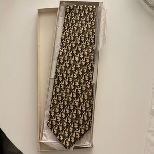 Christian Dior vintage silk tie